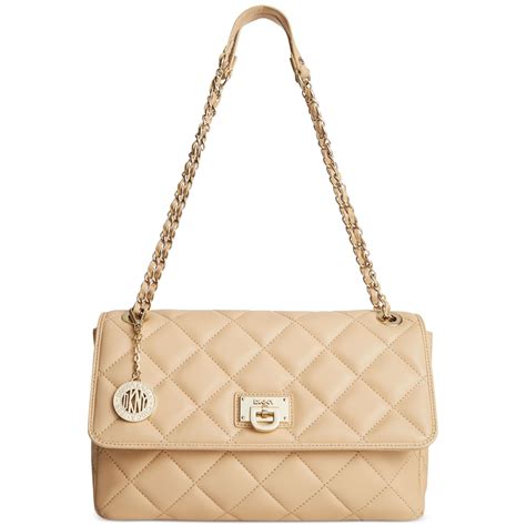 WOMEN'S LUXURY BEIGE SHOULDER BAGS .